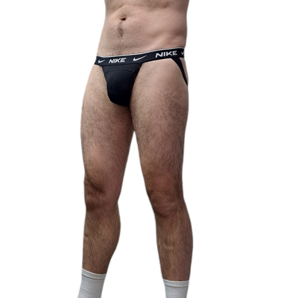 *1* Nike Dri-FIT Essential Cotton Stretch Jock Strap - Picture 3 of 10